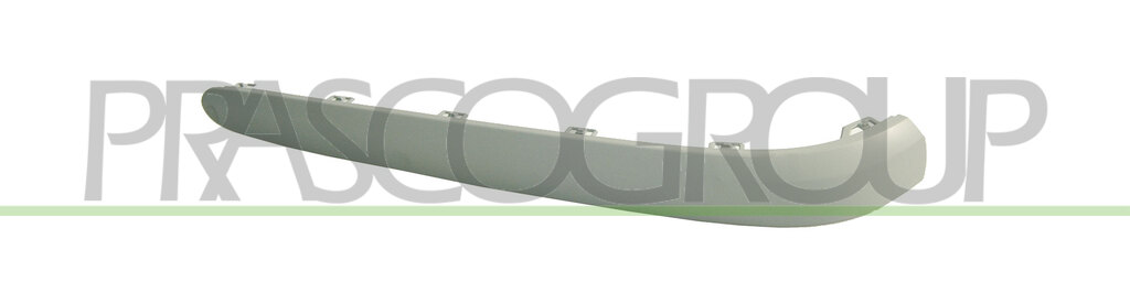 REAR BUMPER MOLDING LEFT-WITHOUT CHROME PROFILE-WITHOUT HOLES