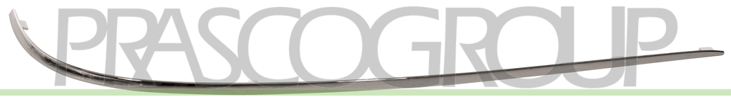 MOULURE DROITE CHROMEE PARE-CHOCS ARRIERE
