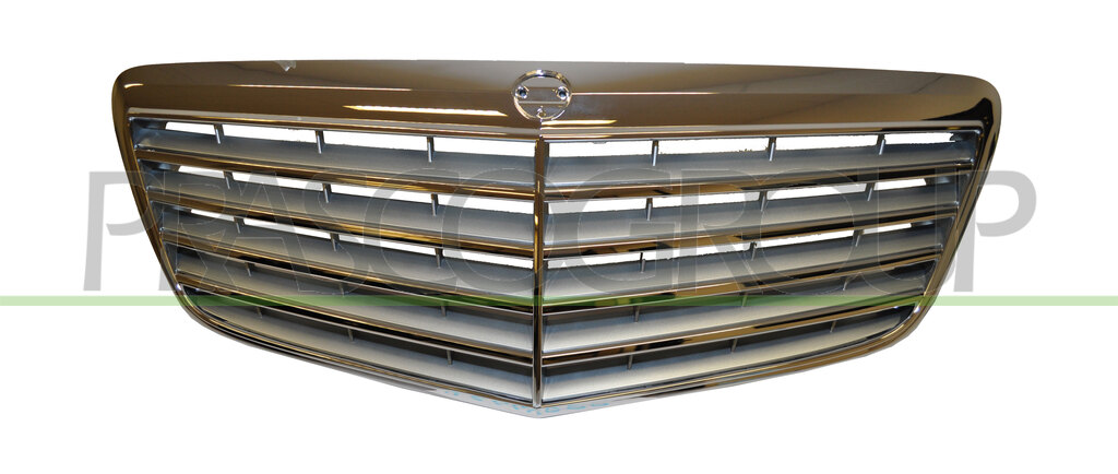 GRILLE CALANDRE COMPLETE GRIS/ARGENT MOD. ELEGANCE