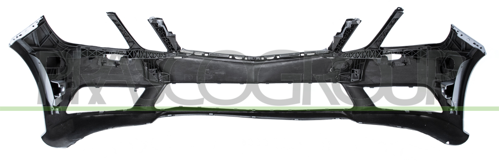 FRONT BUMPER-PRIMED-WITH HEADLAMP WASHER HOLES-WITH CUTTING MARKS FOR PDC MOD. AMG