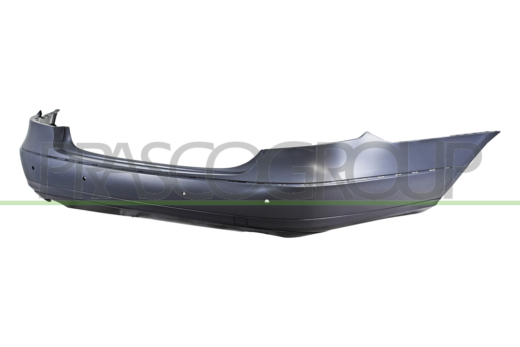 REAR BUMPER-PRIMED-WITH PDC HOLES+SENSOR HOLDERS-WITH TOW HOOK COVER