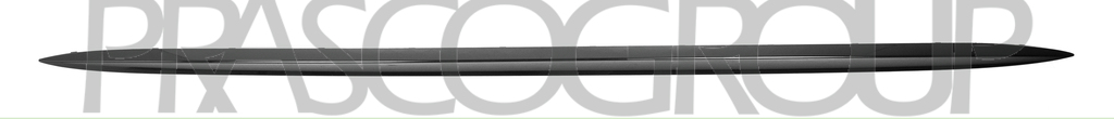 MOLDURA REVESTIMIENTO MASTIL PUERTA DERECHA NEGRA BRILLANTE MOD. AMG NIGHT PACK