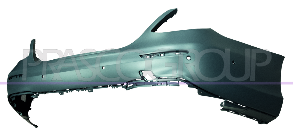 REAR BUMPER-PRIMED-WITH PDC+SENSOR HOLDERS-WITH PARK ASSIST MOD. 4 DOOR AMG
