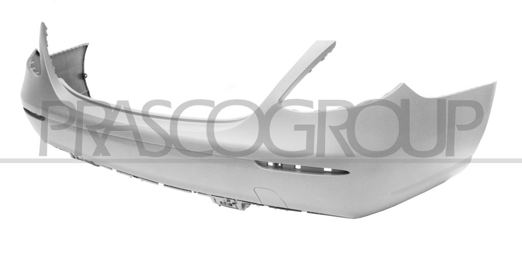 REAR BUMPER-PRIMED-WITH TOW HOOK COVER-WITH CUTTING MARKS FOR MOLDING-WITH SENSOR CUTTING MARKS PDC AND PARK ASSIST MOD. 4 DOOR