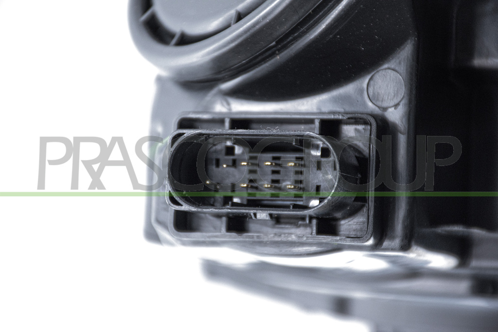 HEADLAMP RIGHT H7+PY21-ELECTRIC-WITH MOTOR-LED-BLACK