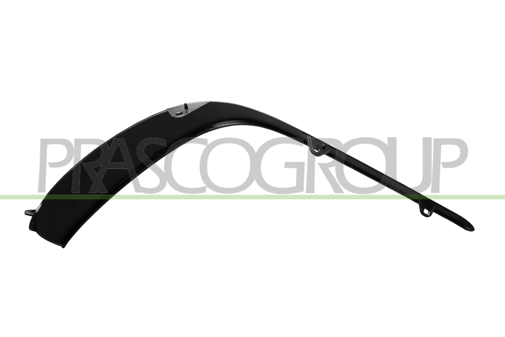 MOLDURA IZQUIERDA PARACHOQUES DELANTERO-NEGRA/BRILLANTE MOD. E53 AMG