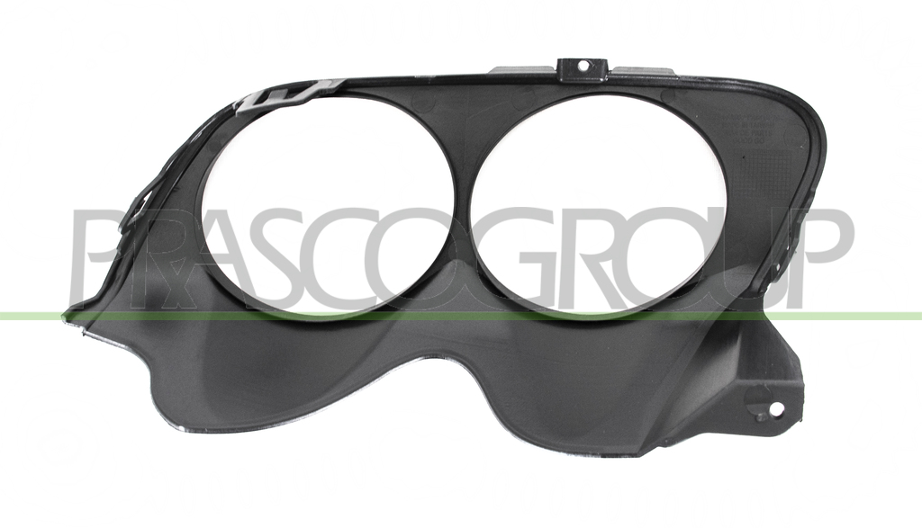 CORNICE TUBO SCARICO SINISTRO-NERA-GOFFRATA MOD. AMG E53