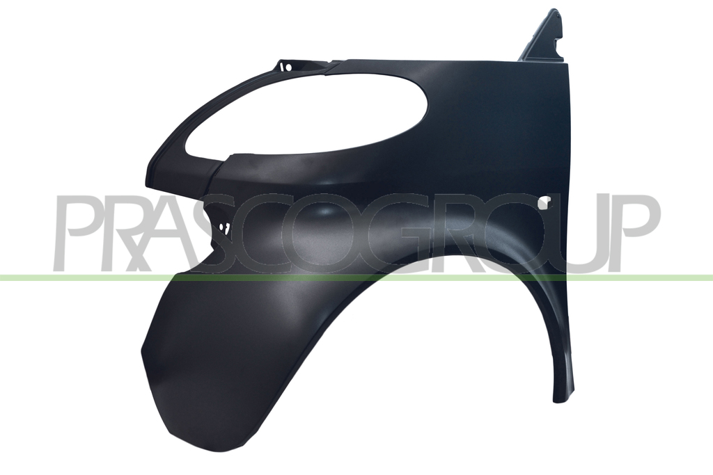 FRONT FENDER LEFT-WITH SIDE REPEATER HOLES