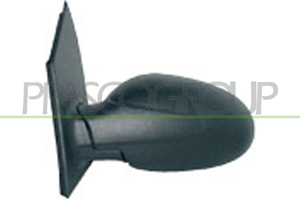 DOOR MIRROR LEFT-ELECTRIC-HEATED-PRIMED