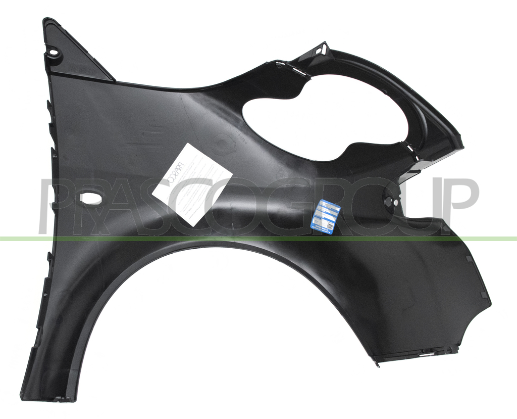 FRONT FENDER LEFT-WITH SIDE REPEATER HOLE