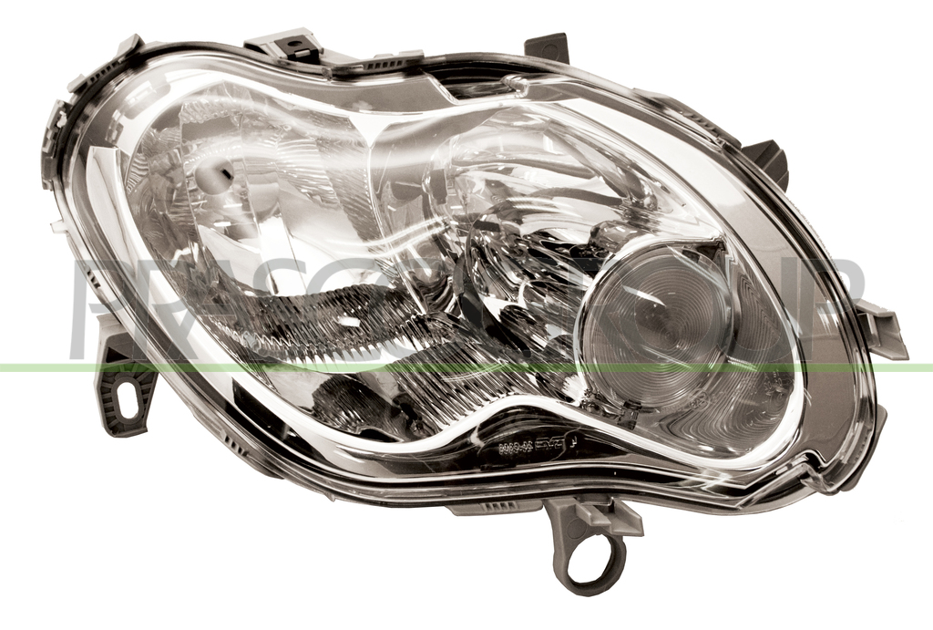 OPTICA DERECHA H1+H7 ELECTRICA-CON MOTOR (CABRIO 99-07)