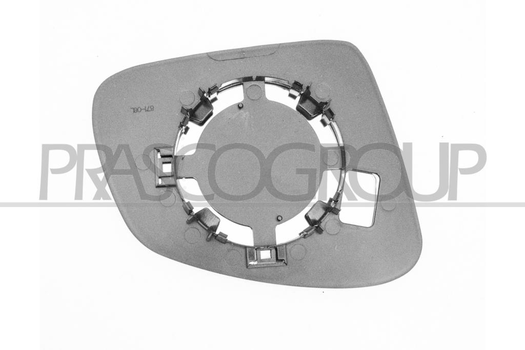 MIRROR GLASS BASE LEFT-ASPHERICAL