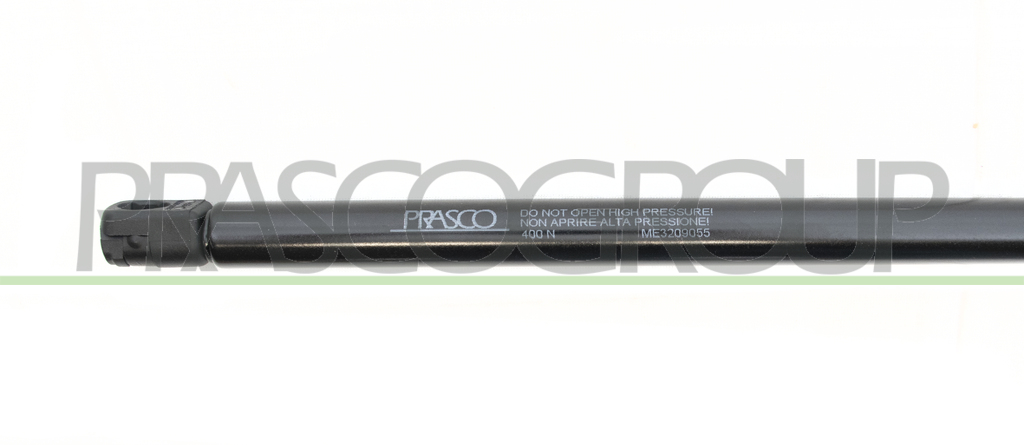TAILGATE GAS SPRING RIGHT/LEFT - 400 N - L 540 mm - S 230 mm - Ø 18 mm - Ø 8 mm