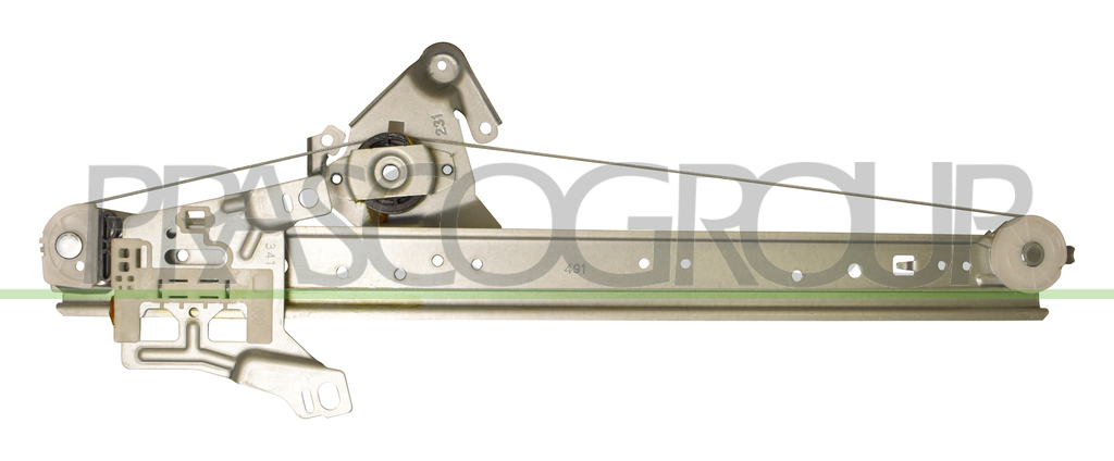 MECHANISMUS FENSTERHEBER HINTEN LINKS MOD. 5 TUERIG