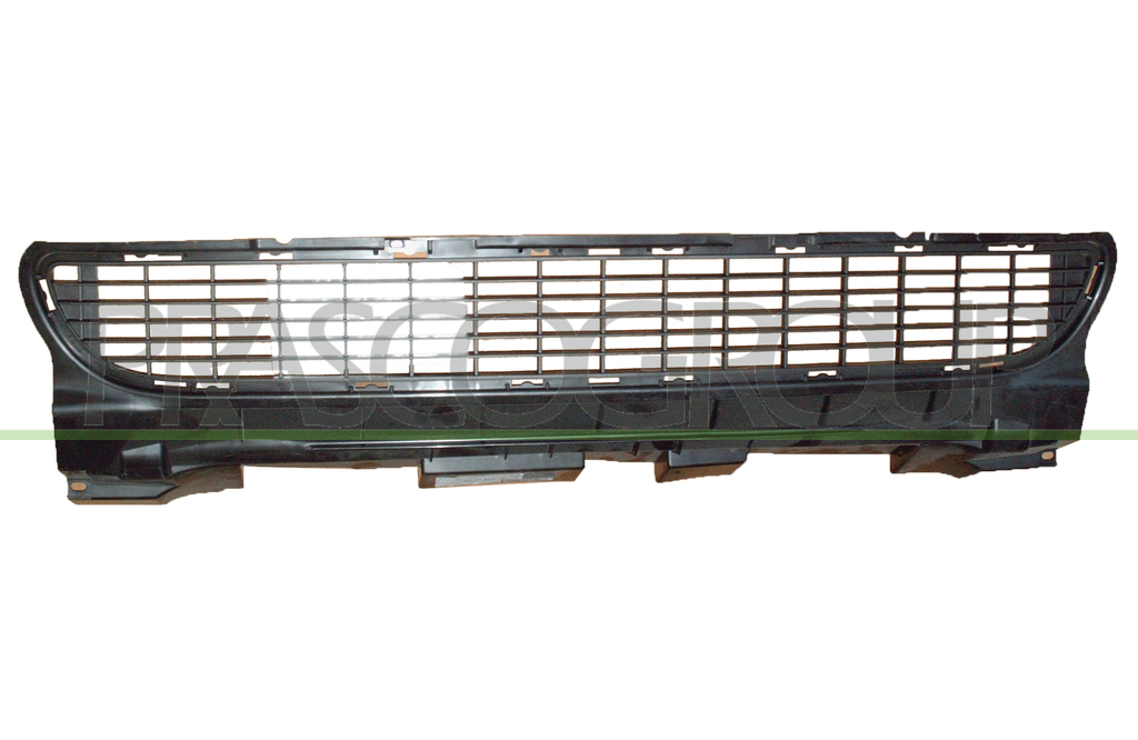 FRONT BUMPER GRILLE-CENTRE-BLACK