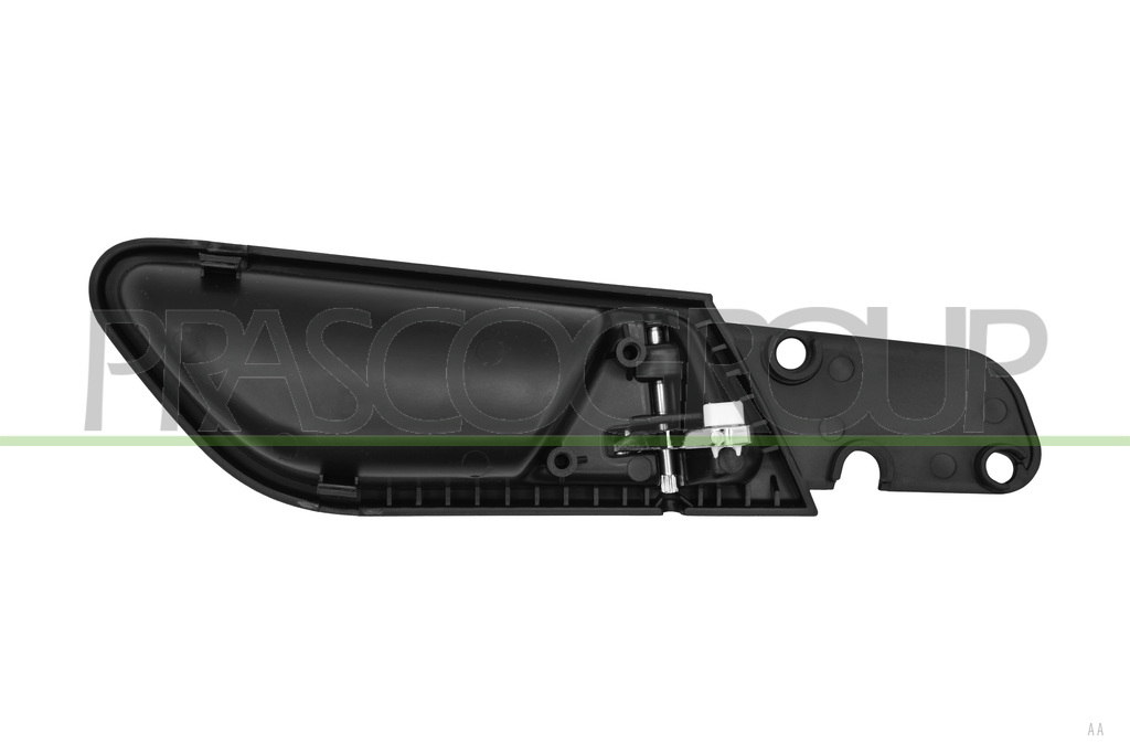 FRONT DOOR HANDLE LEFT-INNER-WITH CHROME LEVER-GRAY HOUSING