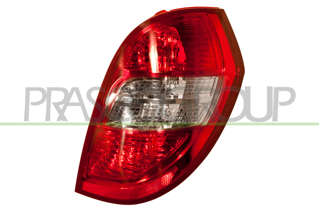 FANALE POSTERIORE DESTRO-SENZA PORTALAMPADA-ROSSO-BIANCO MOD. CLASSICON ELEGANCE