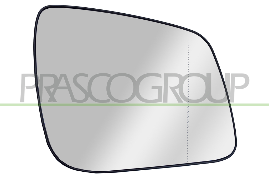MIRROR GLASS BASE RIGHT-HEATED-ASPHERICAL