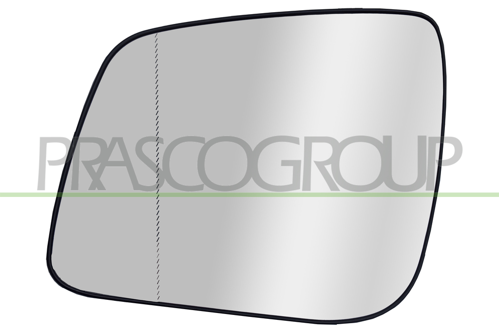 MIRROR GLASS BASE LEFT-HEATED-ASPHERICAL