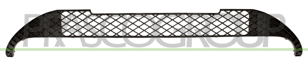 FRONT BUMPER GRILLE-CENTRE-BLACK