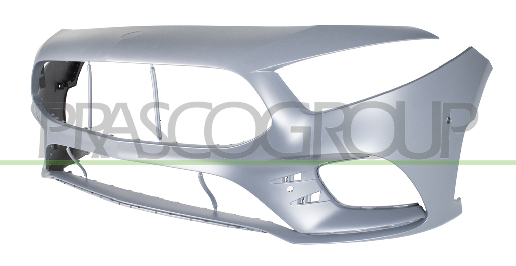 PARAURTI ANTERIORE-CON PRIMER-CON TAPPO COPRI GANCIO-CON FORI PDC-CON FORI PARK ASSIST+SUPPORTI-CON FORO TELECAMERA MOD. AMG