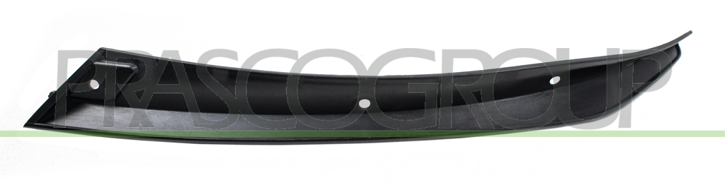 SPOILER DESTRO PARAURTI ANTERIORE-NERA-LUCIDA MOD. A43 AMG