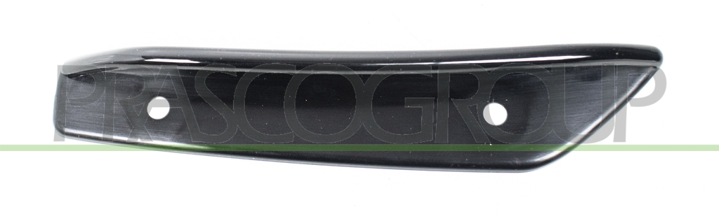 FRONT BUMPER SPOILER LEFT-LOWER-BLACK-GLOSSY MOD. A43 AMG