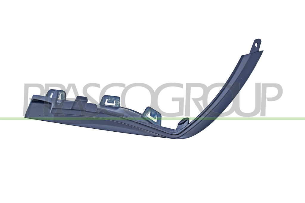 FRONT BUMPER GRILLE MOLDING RIGHT-LOWER-BLACK-TEXTURED FINISH