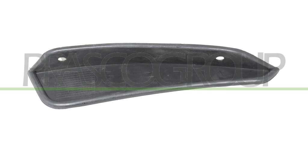 FRONT BUMPER SPOILER-RIGHT SIDE-BLACK-GLOSSY MOD. AMG CLA 45