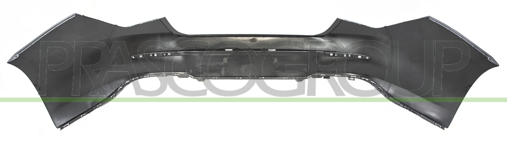 REAR BUMPER-PRIMED-WITH SENSOR CUTTING MARKS