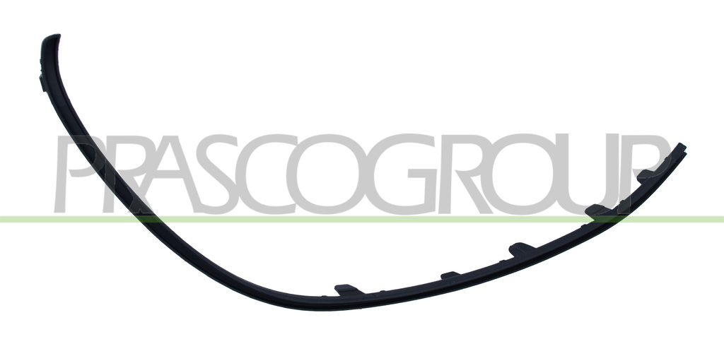MOLDURA DERECHA PARACHOQUES DELANTERO-NERA GRANULADA MOD. CLA45 AMG