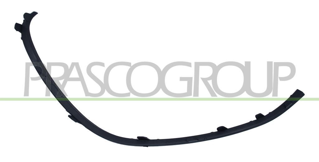 BANDEAU GAUCHE DE PARE-CHOCS AVANT NOIRE STRUCTURE' MOD. CLA45 AMG