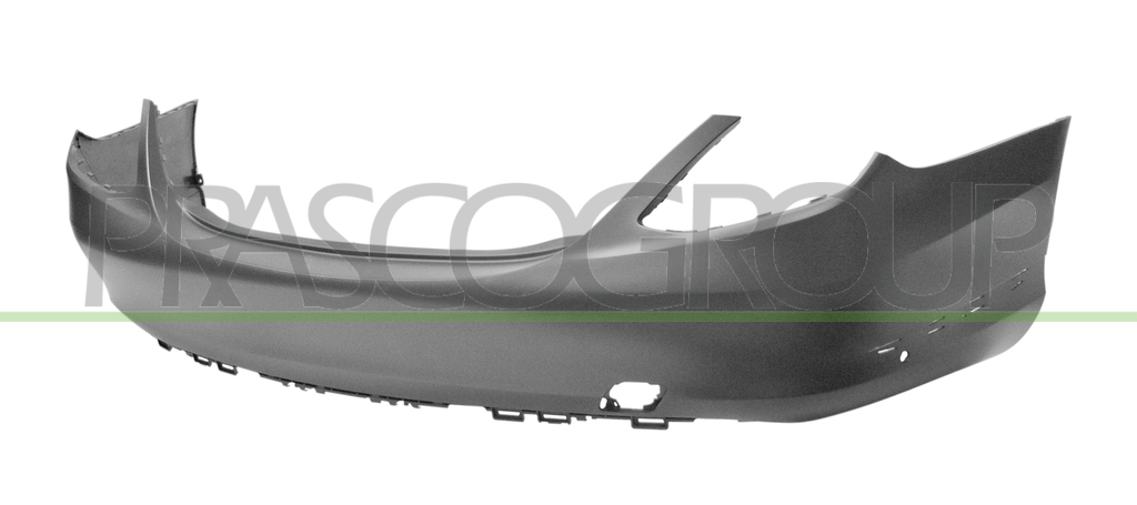 REAR BUMPER-PRIMED-WITH MOLDING HOLES-WITH PDC+SENSOR HOLDERS MOD. 4 DOOR