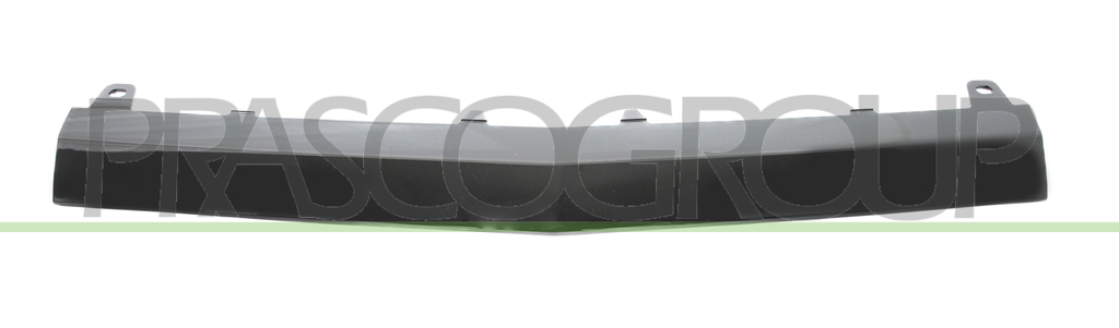 BANDEAU CENTRALE DE PARE-CHOCS AVANT NOIR BRILLANT