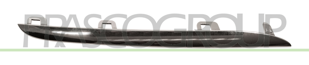 MOULURE DE GRILLE DE CALANDRE INFERIEURE DROITE CHROMEE