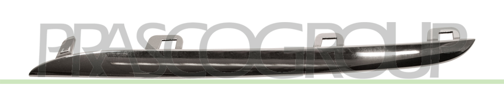 MOULURE DE GRILLE DE CALANDRE INFERIEURE GAUCHE CHROMEE