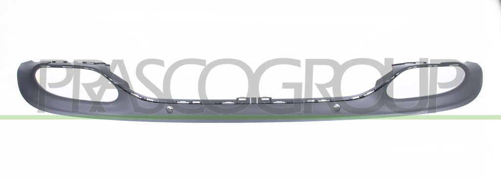 REAR BUMPER SPOILER-BLACK-TEXTURED FINISH MOD. AMG