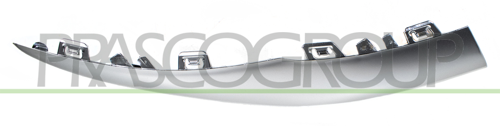 FRONT BUMPER MOLDING LEFT-LOWER-CHROME MOD. C43 AMG