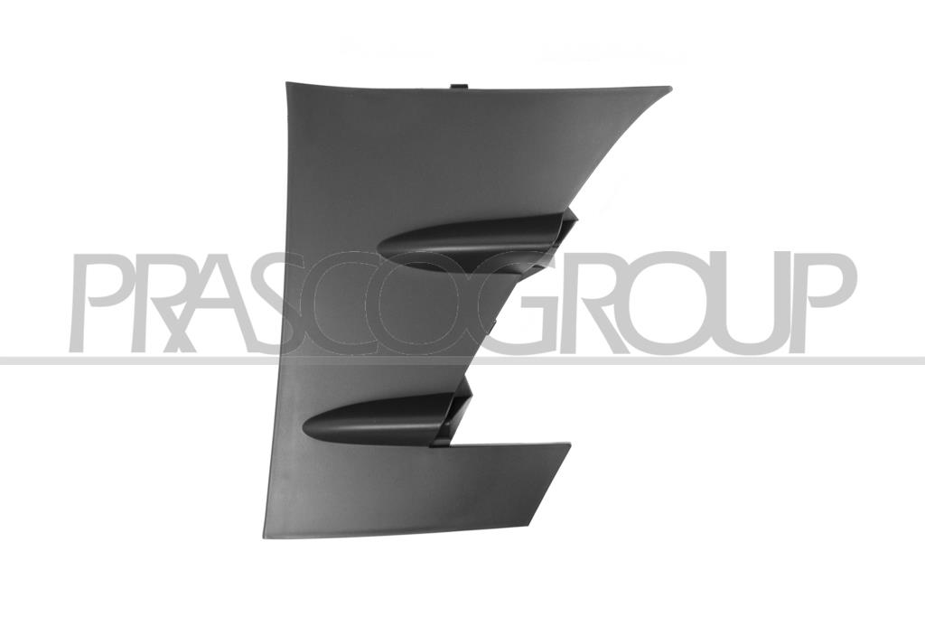 GRIGLIA DI VENTILAZIONE DESTRA PARAURTI ANTERIORE-NERA-GOFFRATA