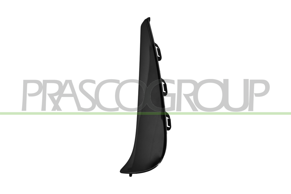 MOLDURA REJILLA IZQUIERDA PARACHOQUES DELANTERO-LATERAL-NEGRA-BRILLANTE MOD. C43 AMG