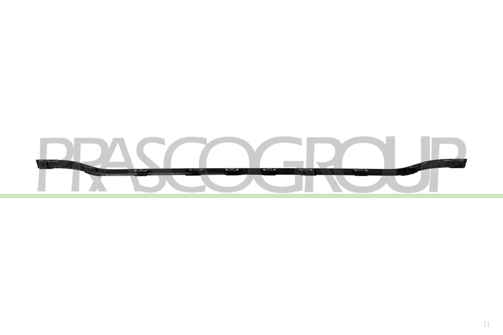 REAR BUMPER MOLDING-CENTRE-BLACK-GLOSSY