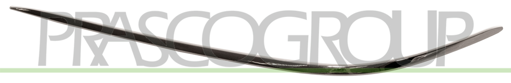 FRONT BUMPER MOLDING LEFT-CHROME
