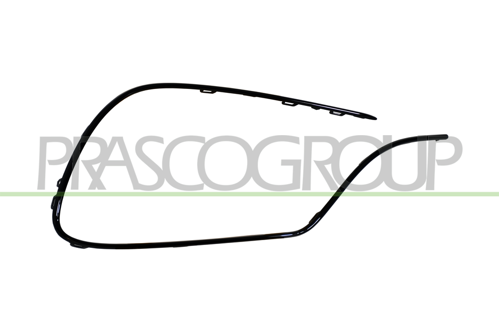 MOULURE DE GRILLE DE CALANDRE DROITE NOIRE BRILLANT  MOD. AMG S63/S65