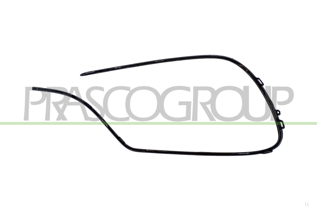 MOULURE DE GRILLE DE CALANDRE DROITE NOIRE BRILLANT  MOD. AMG S63/S65