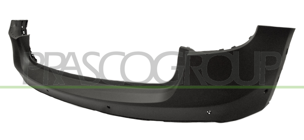 REAR BUMPER-PRIMED-WITH PDC+SENSOR HOLDERS-WITH MOLDING CUTTING MARKS