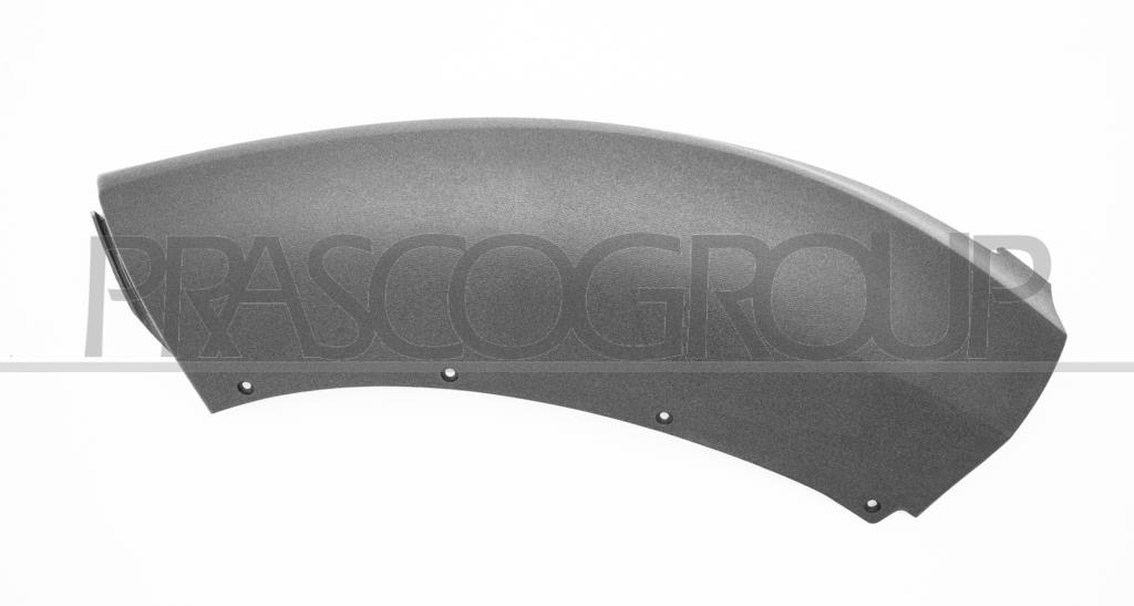 FRONT BUMPER SPOILER LEFT-BLACK-TEXTURED FINISH MOD. AMG