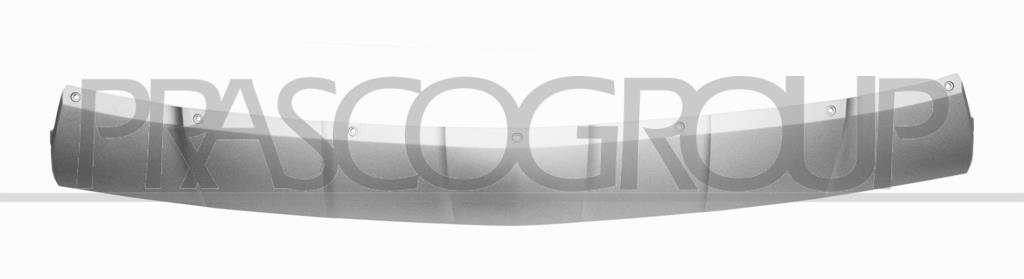 SPOILER CENTRALE DE PARE-CHOCS AVANT-PAINT ARGENT MOD. AMG