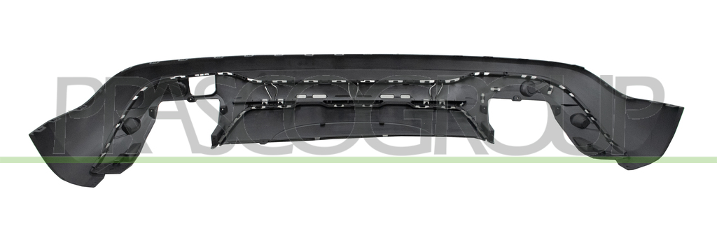REAR BUMPER-LOWER-BLACK-TEXTURED FINISH