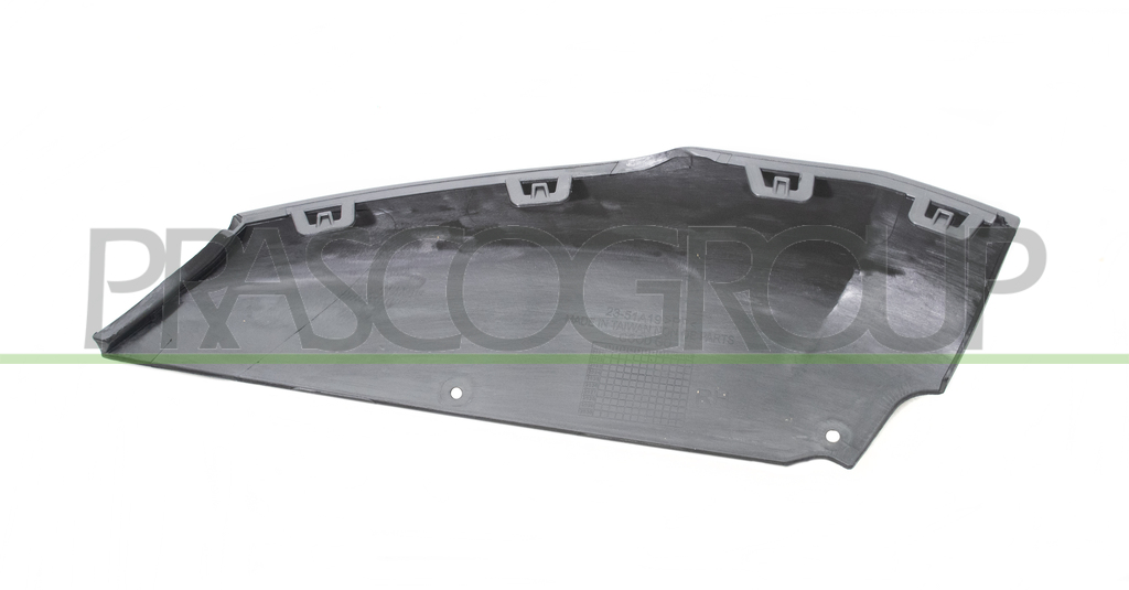 FRONT BUMPER SPOILER RIGHT-BLACK-TEXTURED FINISH