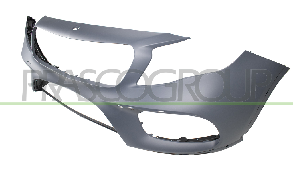 PARACHOQUES DELANTERO-IMPRIMADO-CON TAPAGANCHO-CON AGUJEROS SENSORES APARCAMIENTO+SUPUERTOS MOD. AMG GLA45